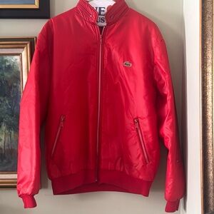 1980s Vintage Jacket size men’s small medium s m red thriller michael jackson